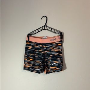 Nike pro spandex shorts